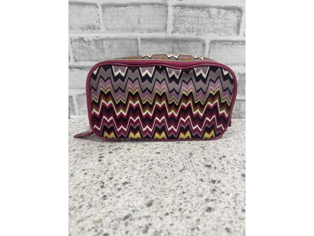Missoni for Target Two Compartment Cosmetic or Travel Organizer Bag